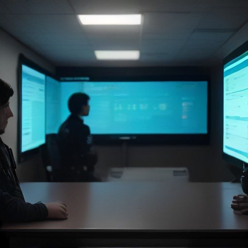 Team di sicurezza informatica che analizza un incidente su più monitor in una sala operativa