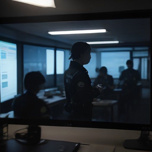 Team di sicurezza informatica che gestisce un incidente davanti a schermi di monitoraggio